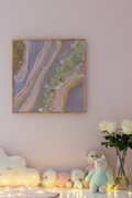 12” x 12” 3D Resin Wall Art